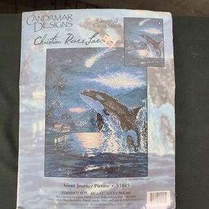 Candamar Designs. Counted Cross Stitch. "Silent Journey" 50145  10" X 12"